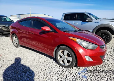 2012 Hyundai Elantra Gls z USA, uszkodzony, nr VIN KMHDH4AE0CU420149